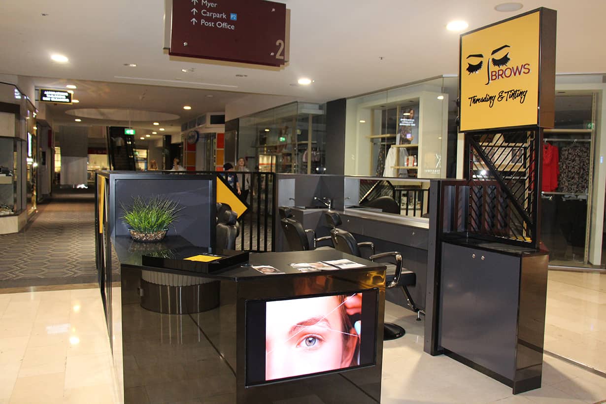 Front counter - Shop Fitout T Brows